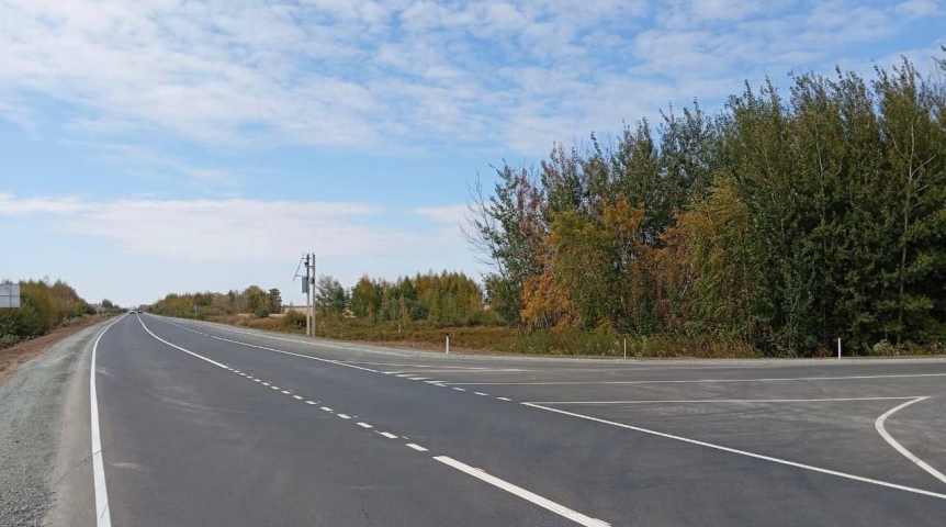 Омский губернатор Хоценко сообщил о завершении ремонта участка дороги Новоселецк – Таврическое – Нововаршавка