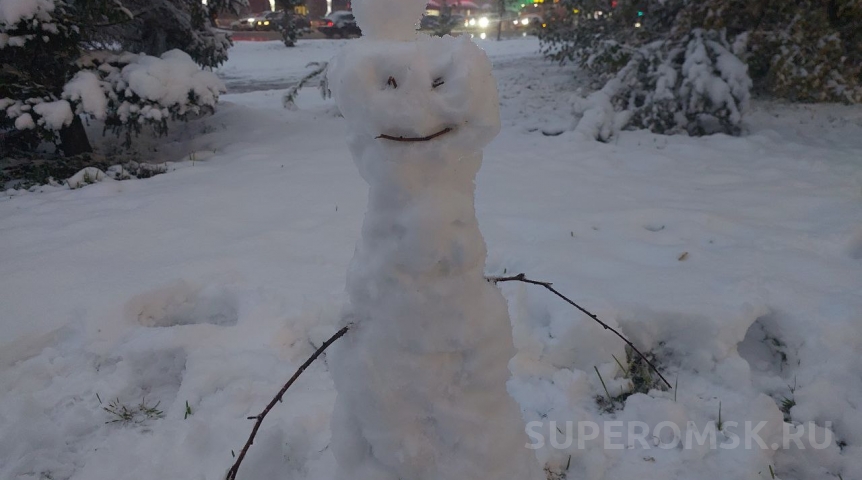 На Омск и область обрушится новый мощный снегопад