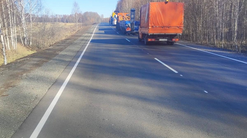 Виталий Хоценко заявил о финальной стадии ремонта участков трассы Омск – Муромцево – Седельниково