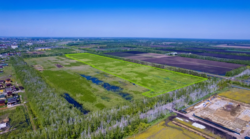 Под Омском под жилую застройку отдают затопленный участок