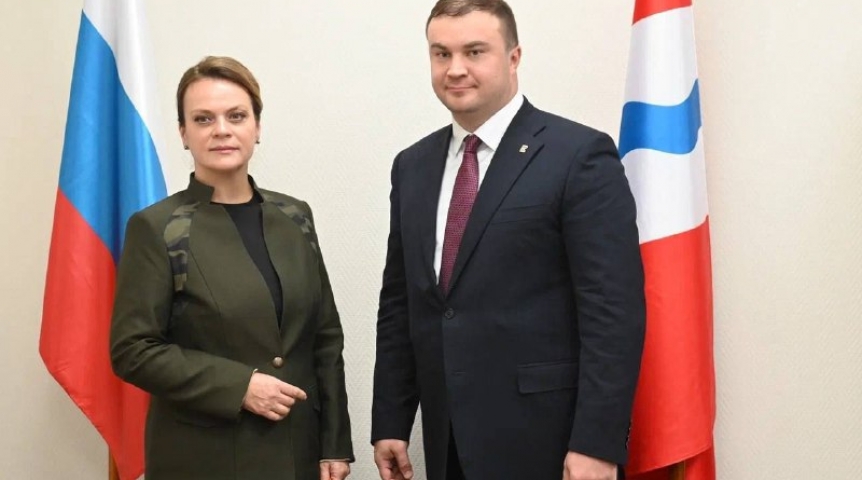 Губернатор Хоценко провел рабочую встречу с Анной Цивилевой