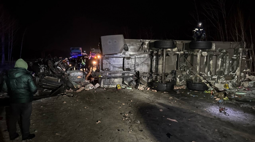 Перед Новым годом на трассе Тюмень – Омск опять случилось массовое ДТП с погибшим