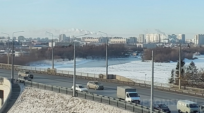 Иртыш в Омске встал позже всего за 134 года наблюдений