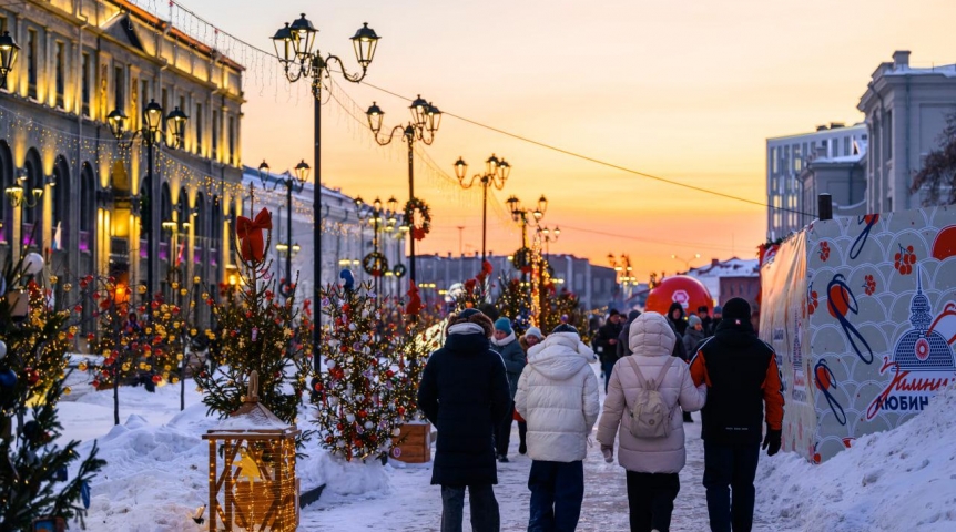 ГК «Титан» в канун Нового года приняла участие в проекте «Зимний Любинский»