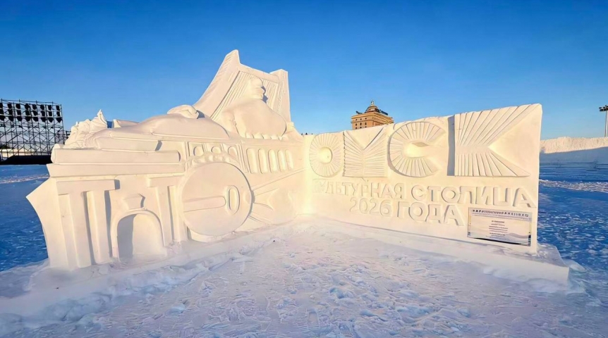 Шелест рассказал о ледяной скульптуре Омска на фестивале в Китае