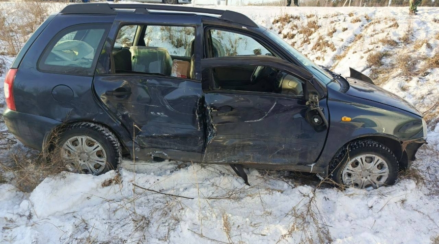 Пассажирка «Лады» погибла в ДТП под Омском