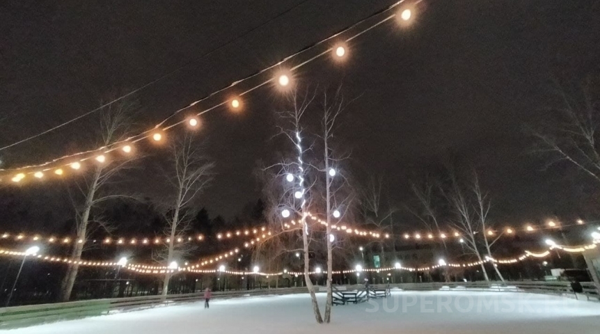 Названы адреса бесплатных катков в трех округах Омска