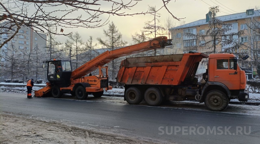 Омск зальют реагентами из-за дождя