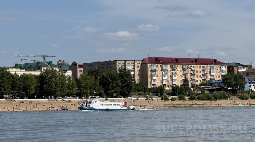 Землю у Центрального пляжа в Омске отдают под ресторан