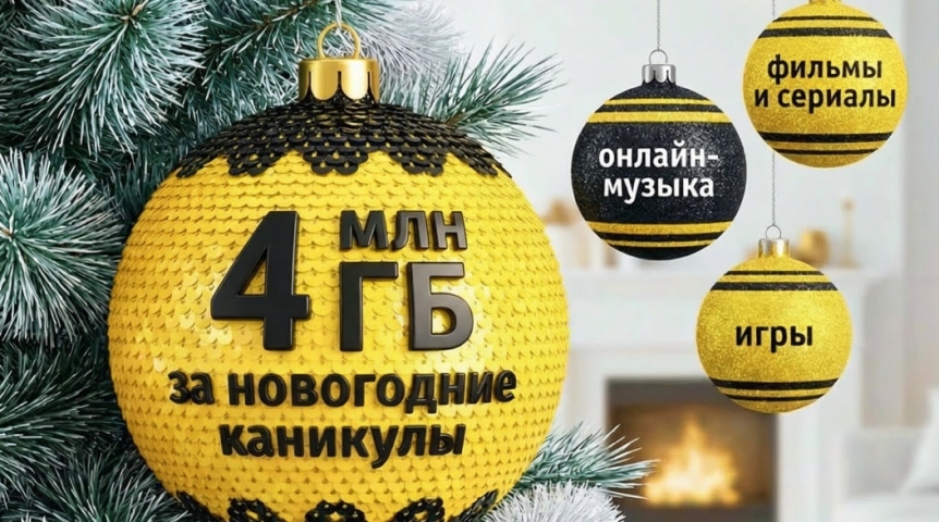 Трафик в сети домашнего интернета Билайна в новогодние каникулы снижался только к раннему утру