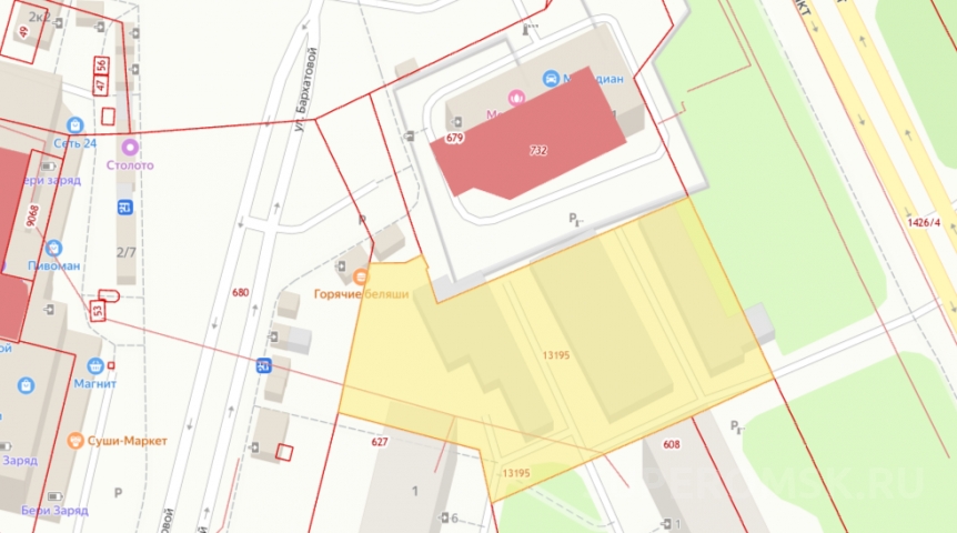 В Омске сдали в аренду участок под магазины на Красноярском тракте