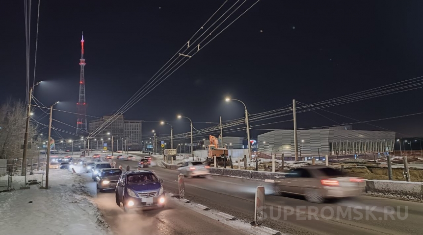 Мэр Омска Шелест: изменится схема движения по мосту у Телецентра