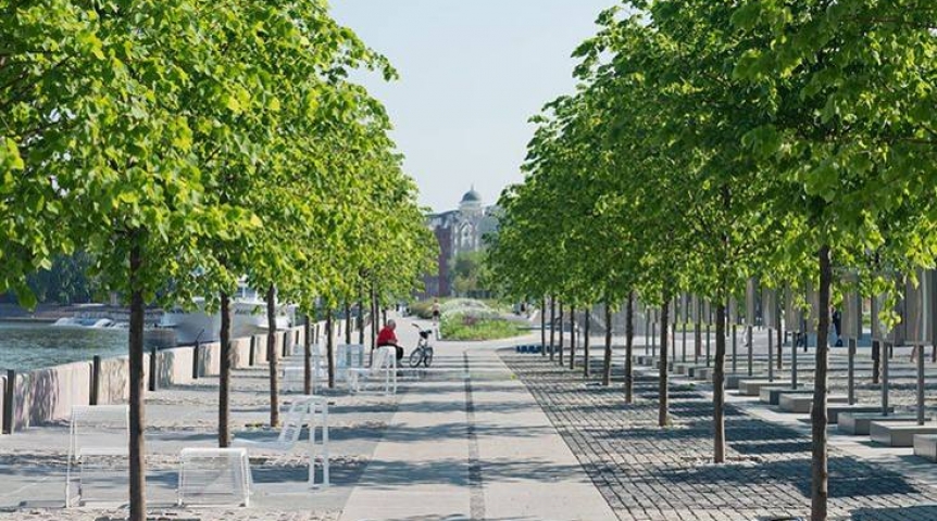 Появились эскизы преображения еще одного участка омской Иртышской набережной