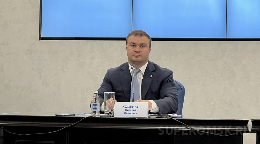 Виталий Хоценко обратился к омичам перед снежной бурей