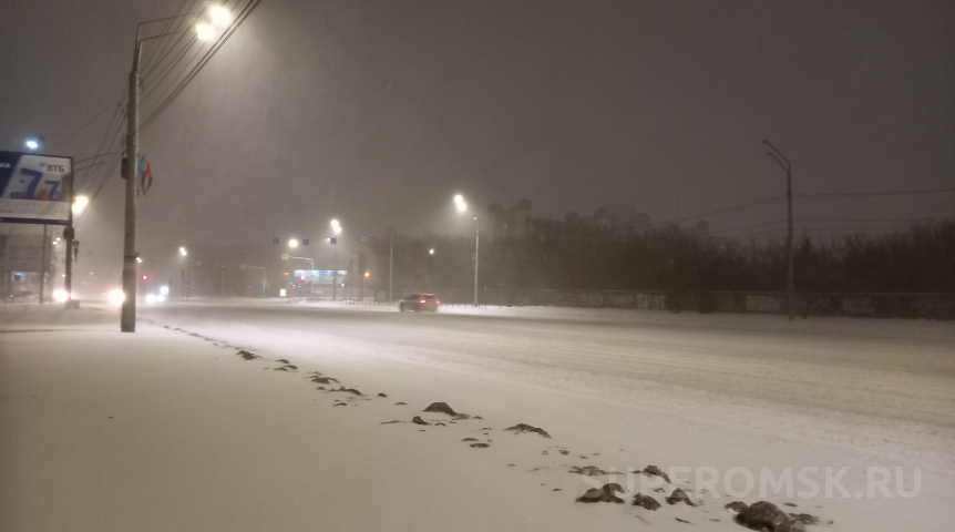 Оглашены сроки мощного снегопада, который обрушится на всю Омскую область