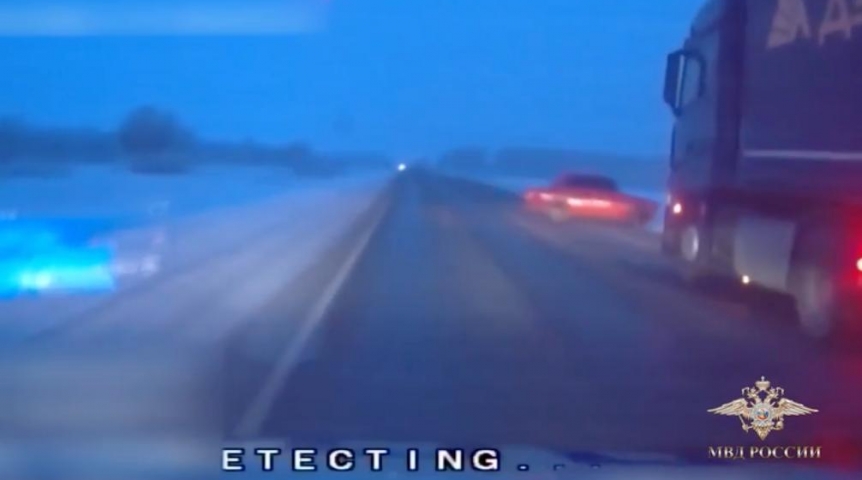 Опубликованы кадры погони со стрельбой на трассе Тюмень – Омск