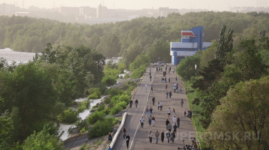 Омичи обсудили вопрос удержания города от подмыва Иртыша