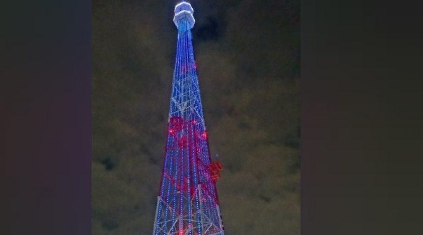 В Омске главная телебашня засияет на Масленицу