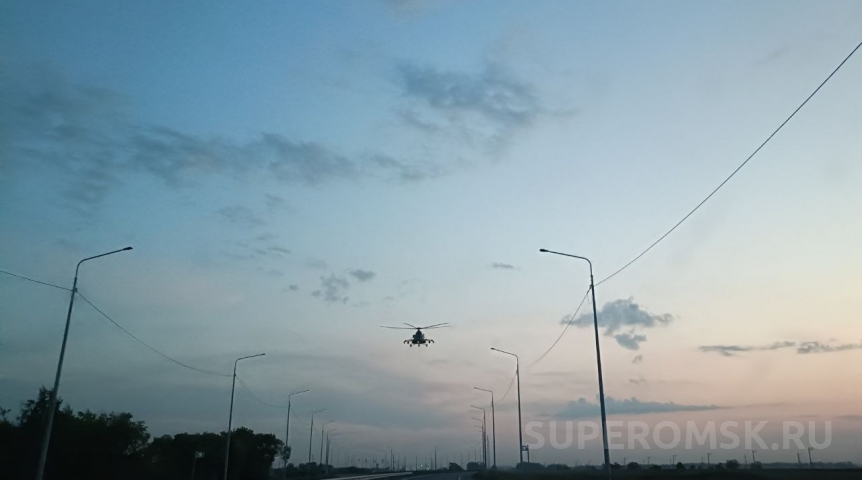 В Омске пилоту вертолета выписали штраф за взлет над аэропортом