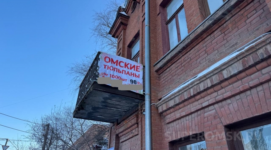 В Омске выставили цену на тюльпаны к 8 Марта