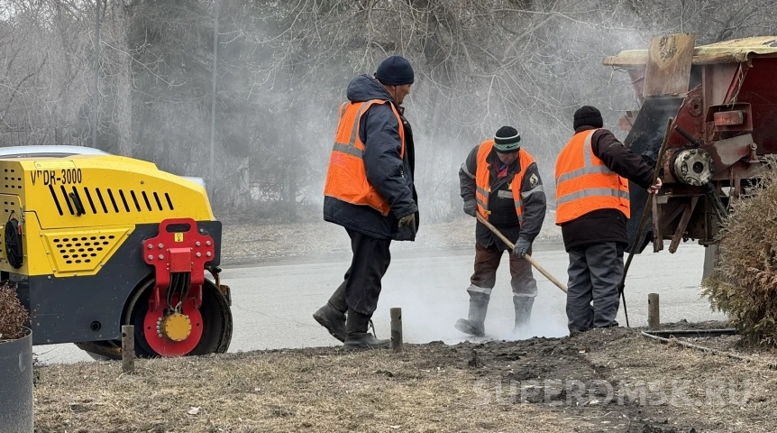 Омские дорожники начали ямочный ремонт по заявкам жителей