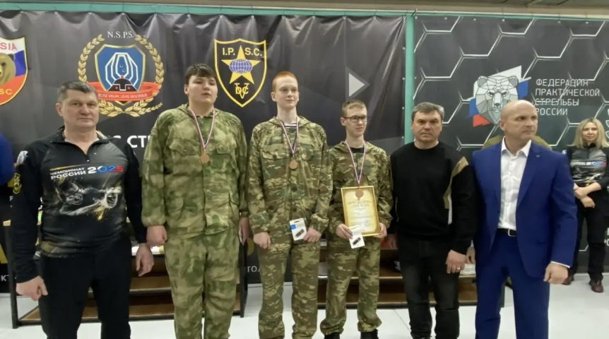 Курсанты военно-патриотических клубов состязались в стрельбе