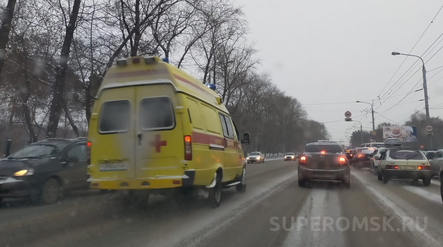 Омская скорая помощь вышла на плато