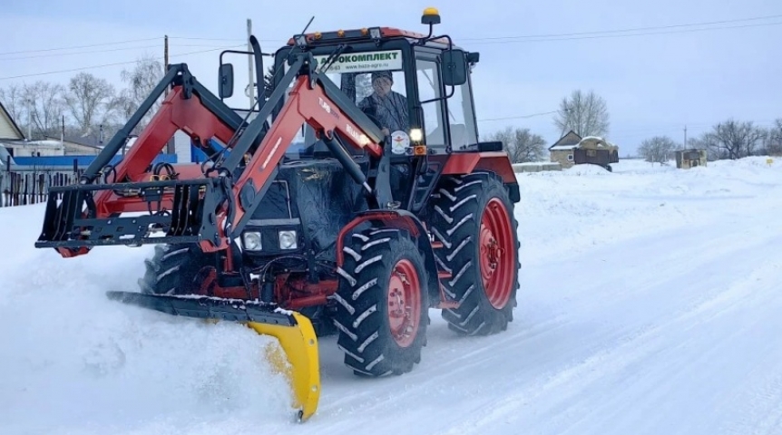 Глава Омского района рассказал об уборке снега в поселениях