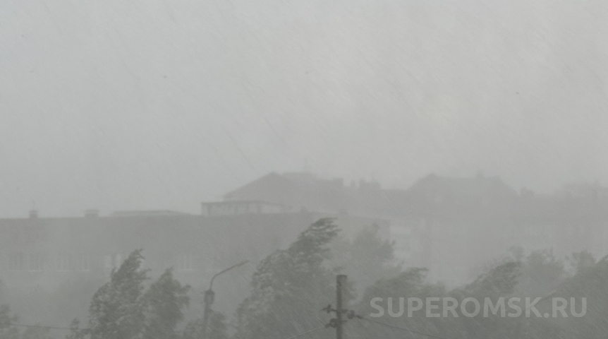 В Омской области объявлено штормовое предупреждение