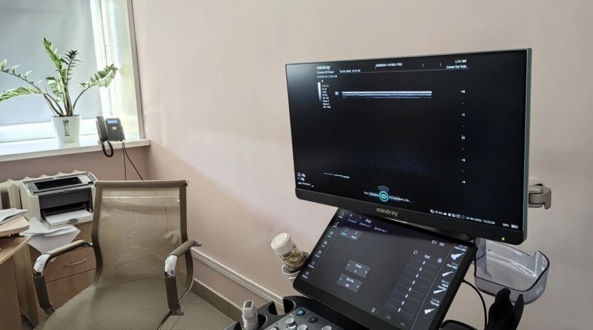 Омский перинатальный центр оснастили новыми аппаратами УЗИ