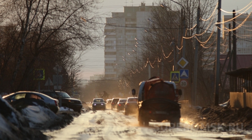 На Омскую область передали циклон с похолоданием и снегопадом