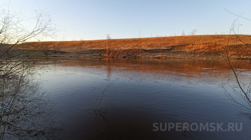 Уровень воды растет на реках Омской области и Сибири