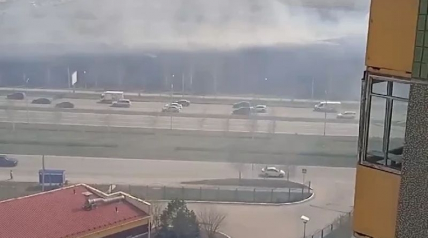 В Омском аэропорту сделали заявление по пожару