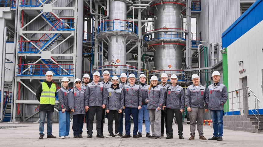 Делегация представителей нижегородской промышленности посетила ключевую площадку ГК «Титан» в Омске