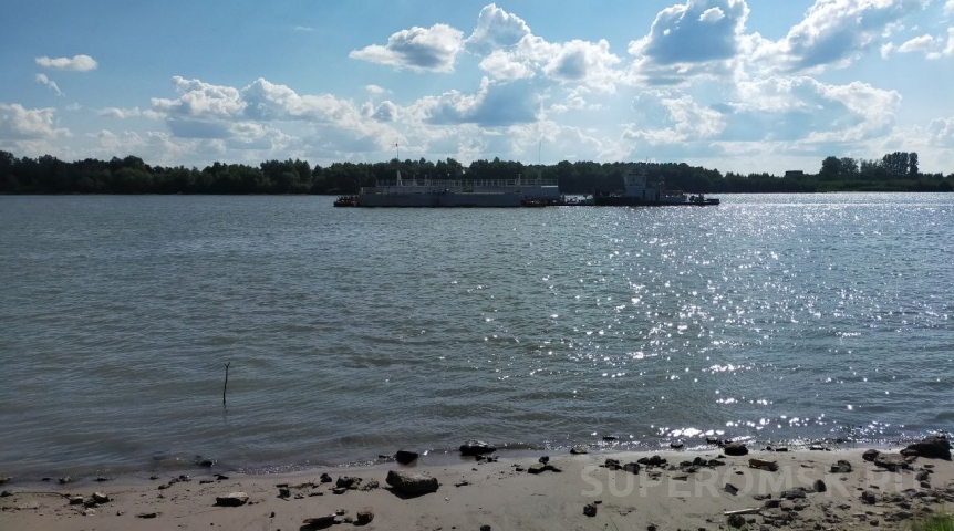 В Омской области вода в Иртыше остается высокой