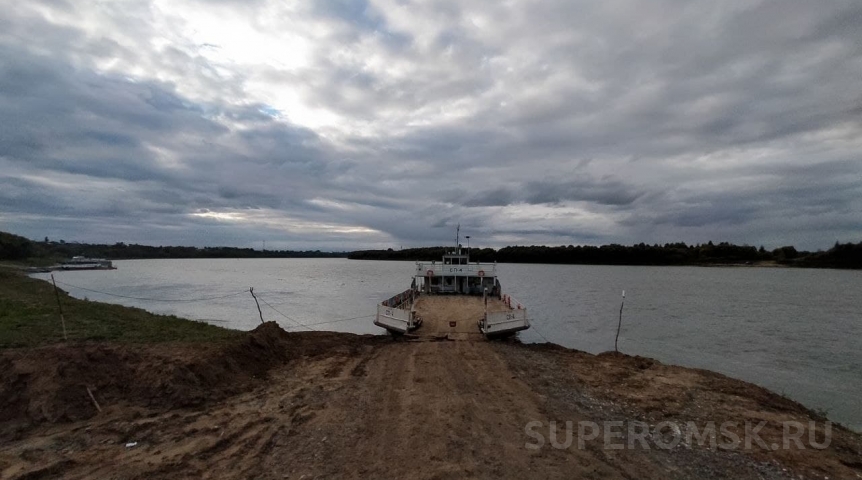 В Омской области открываются паромные переправы