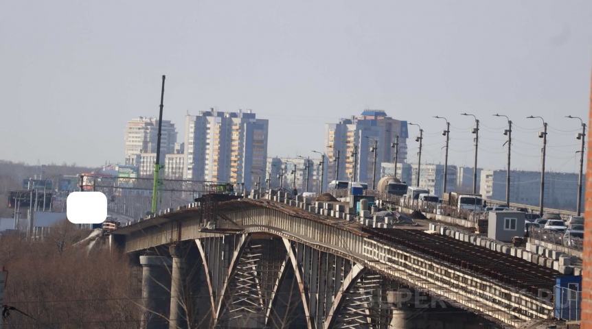 Закрытие моста у омского Телецентра не произошло
