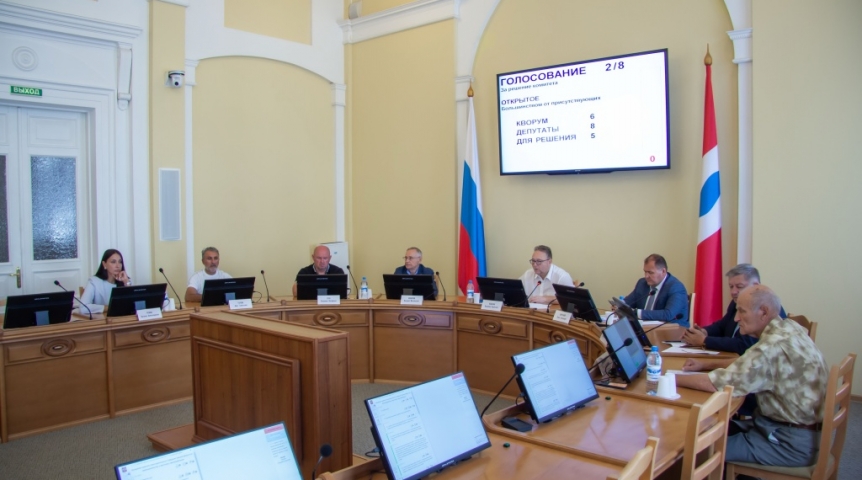 Депутаты Законодательного Собрания рассмотрели законопроект о расширении юридической помощи участникам СВО