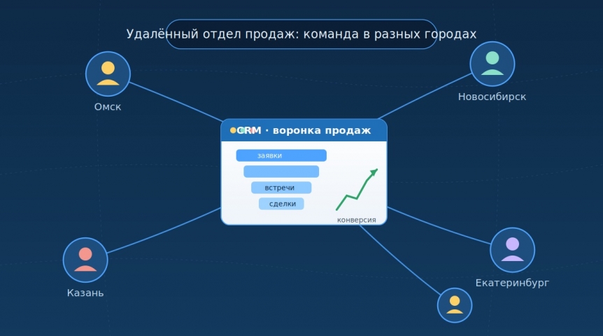 Омский бизнес выводит продажи на удаленку: менеджеры без офиса закрывают сделки по всей стране