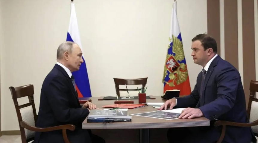 Хоценко доложил Путину о подготовке к 400-летию Омского Прииртышья