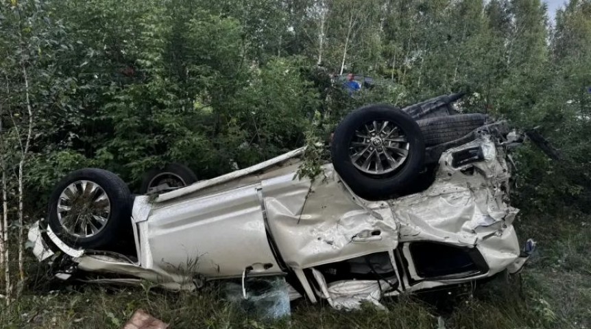 Два пассажира «Лексуса» погибли в ДТП под Омском