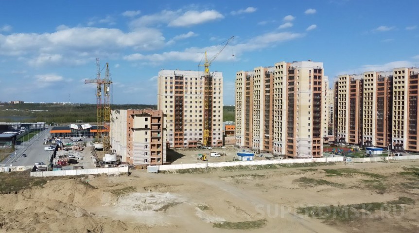 В Омске распродано 43% квартир в новостройках – низкий уровень для РФ