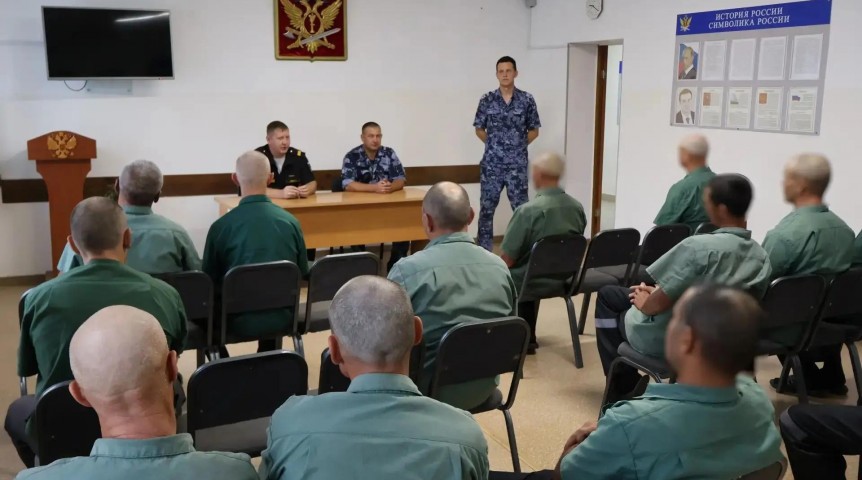 Ветеран СВО провел омским зэкам урок долга и мужества