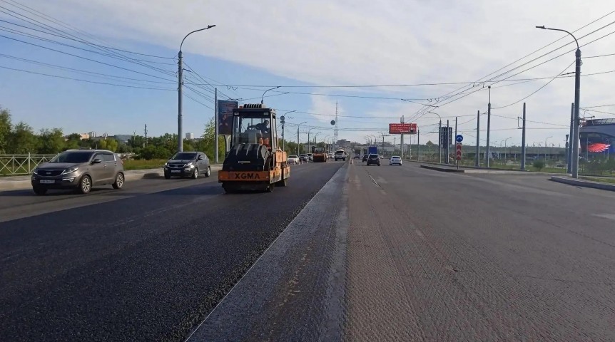 Подступы к мосту у Телецентра в Омске подготовят к 1 сентября