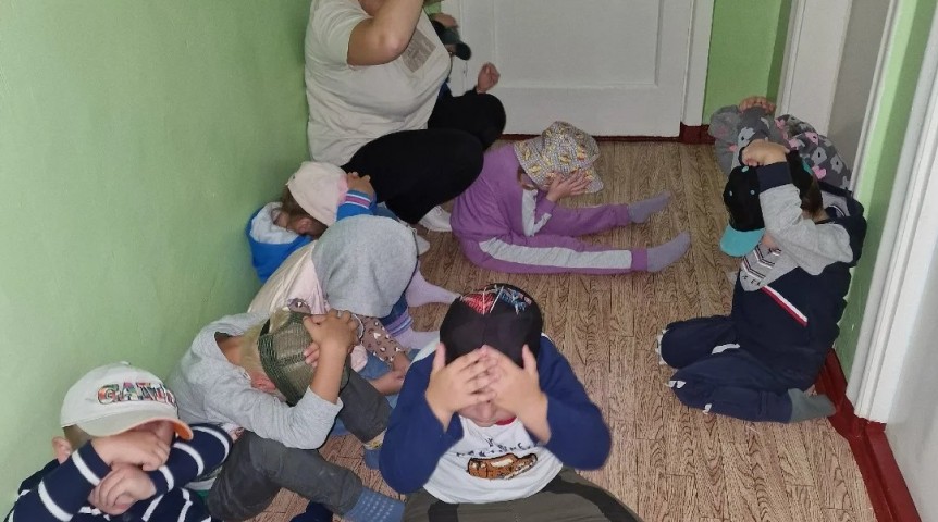 Омские детсадовцы отработали сценарий действий в случае атаки БПЛА
