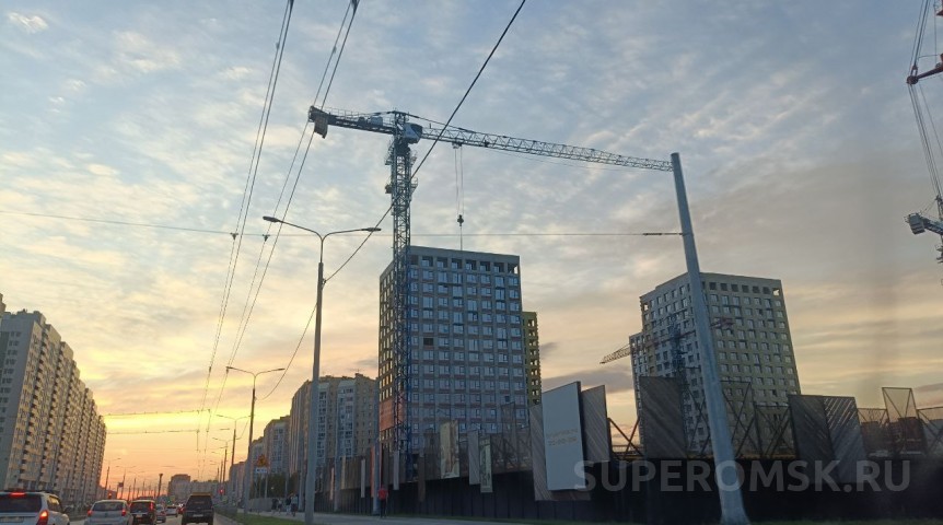 В Омской области построили половину годового плана жилья