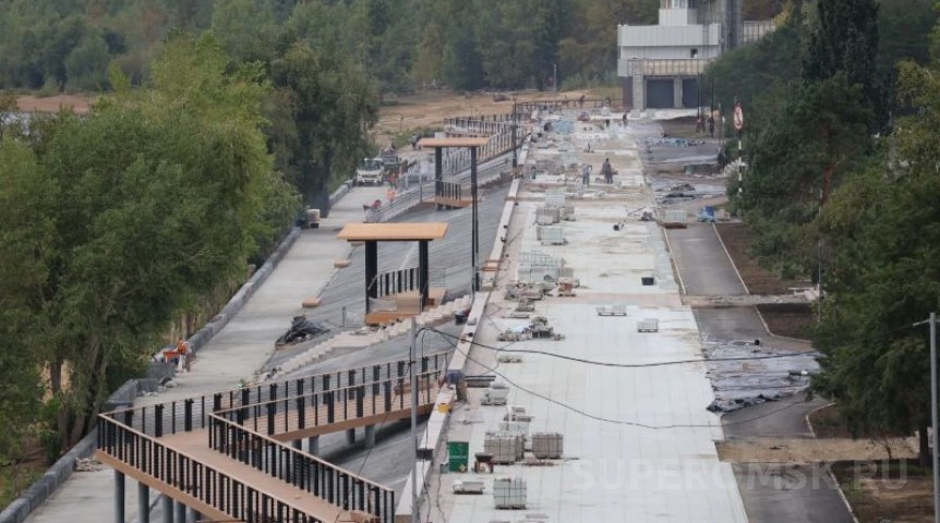 Стало известно, как будет выглядеть набережная Тухачевского в Омске