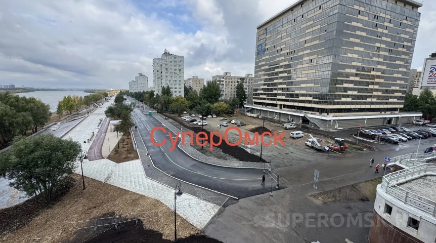В центре Омска открыли новую дорогу