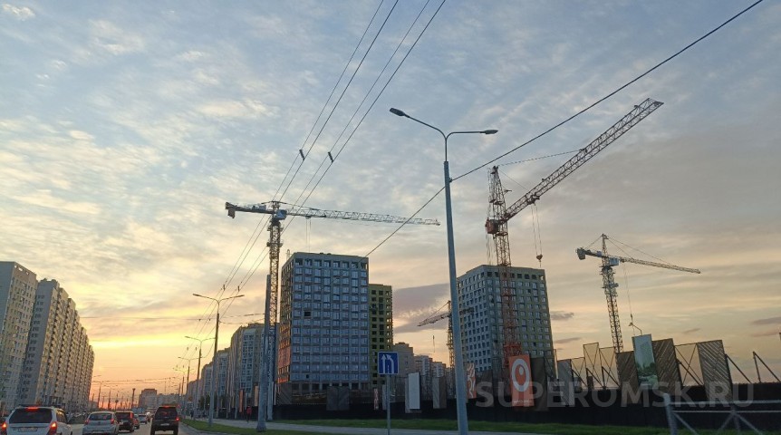 В Омской области введено более 415 тысяч квадратных метров жилья