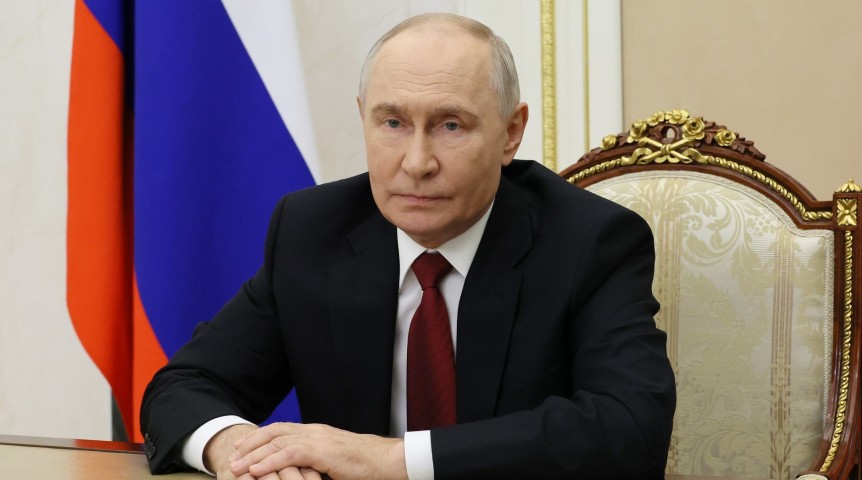 Владимир Путин выступил с обращением к россиянам